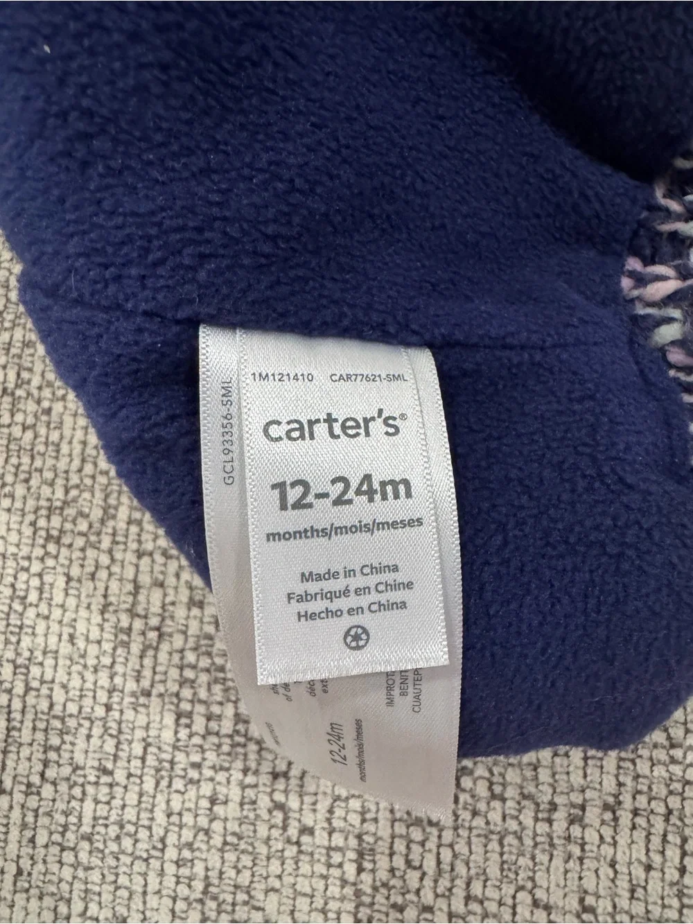 Carters soft knit
